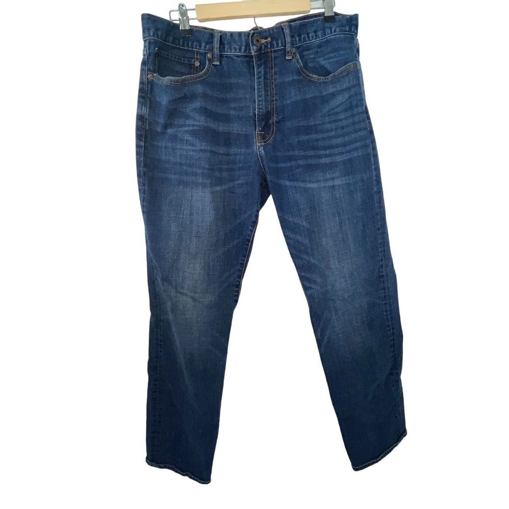 Mavi Jeans Matt Mens‎ 36x31 Blue Denim Medium Wash Bootcut Straight Relaxed
